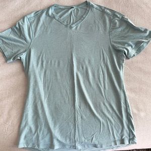 Men’s V-Neck T-Shirt - Lululemon LIGHT BLUE